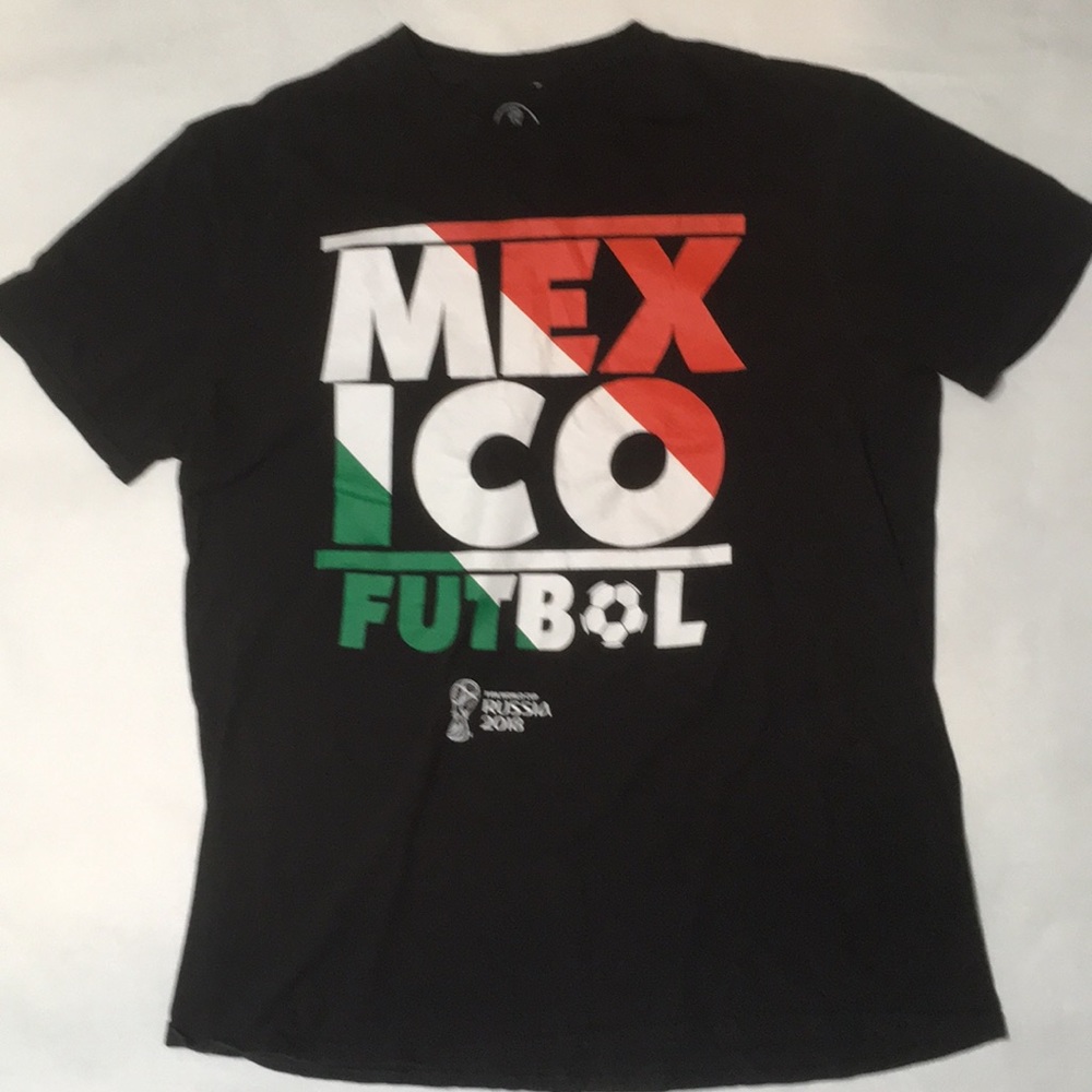 FIFA Mexico Futbol World Cop Russia 2018 T shirt